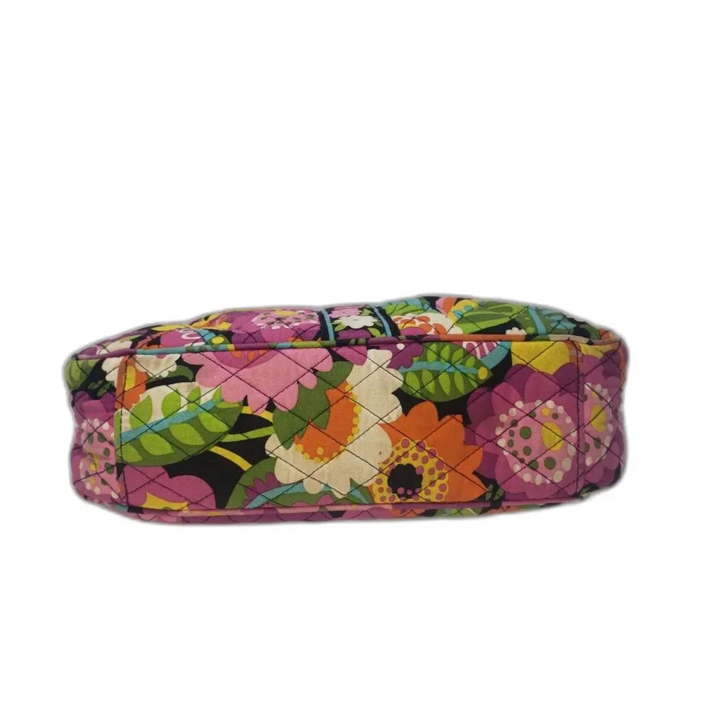 Vera Bradley Cassidy Va Va Bloom Purse Quilted Floral Handbag Retired Pattern